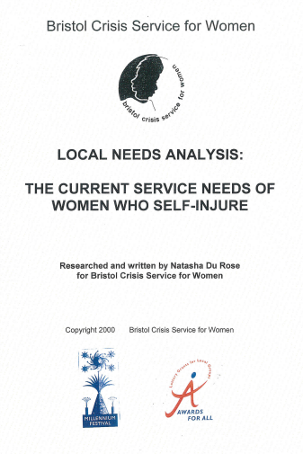 Local Needs of Women who Self Injure (2001) 